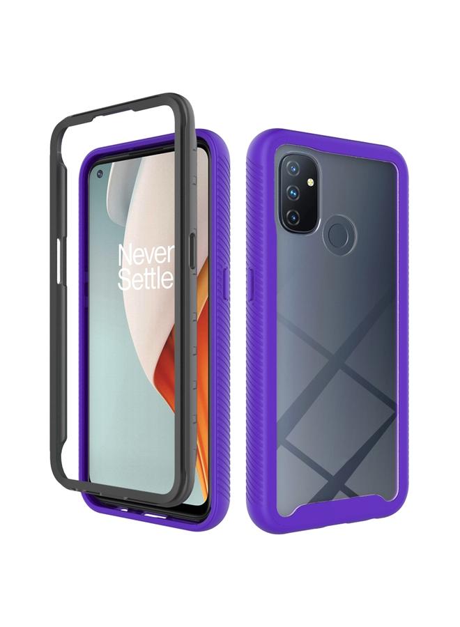 S-TOP Case For OnePlus Nord N100 Starry Sky Solid Color Series Shockproof PC + TPU Protective Case - Image 1