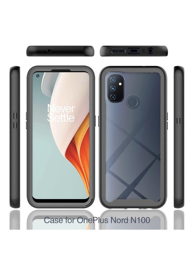 S-TOP Case For OnePlus Nord N100 Starry Sky Solid Color Series Shockproof PC + TPU Protective Case - Image 2