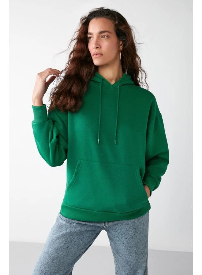 GRIMELANGE Ida Basic Oversized Single Sweatshirt