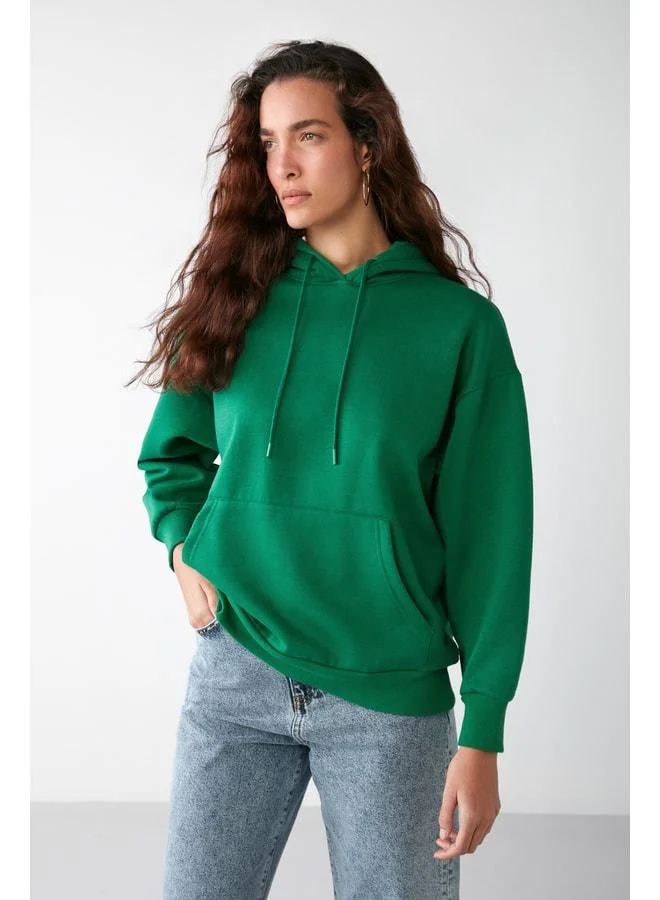 GRIMELANGE Ida Basic Oversized Single Sweatshirt