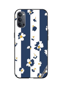 VR CREATIVE Protective Case Cover For Oppo Reno4 Pro 5G Flowers Design Multicolour  - Image 1