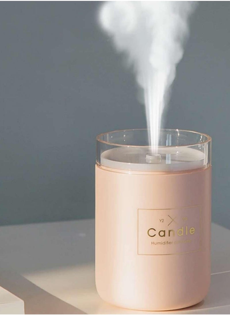 General General Air Aroma Diffuser Candle Humidifier 280ML Aroma Light Mist Aromatherapy For Spa Home Yoga Office Pink  - Image 2