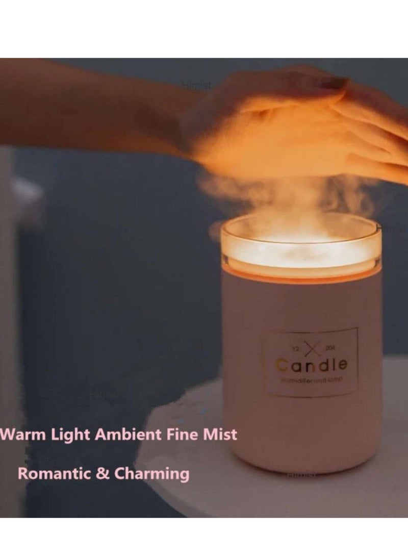 General General Air Aroma Diffuser Candle Humidifier 280ML Aroma Light Mist Aromatherapy For Spa Home Yoga Office Pink  - Image 3