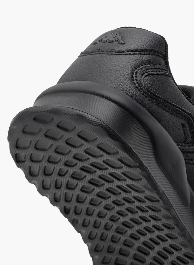 Kappa Boys' Logo Detail School Shoes with Hook and Loop Closure
