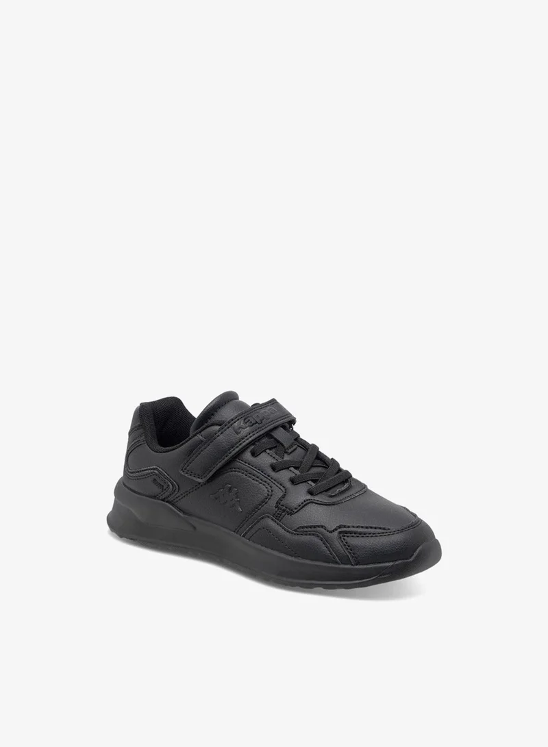 Kappa Boys' Logo Detail School Shoes with Hook and Loop Closure