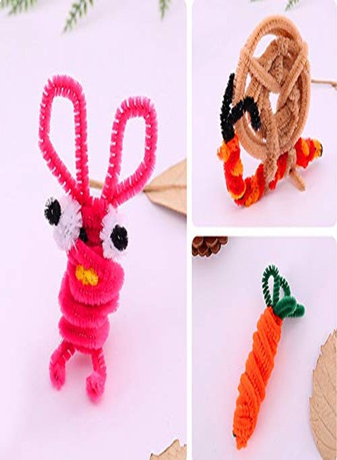 GOTOONE Multicolor Pipe Cleaners Craft (200 Pieces) Chenille Stems 10 Colors for DIY Art Decorations Creative (6 mm x 12 Inch) - Image 5