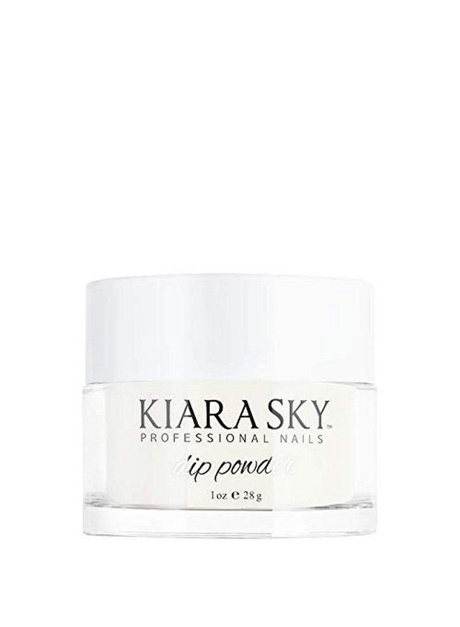 KIARA SKY Dip Powder Jetsetter Collection D623 Milky White 1 Oz - Image 1