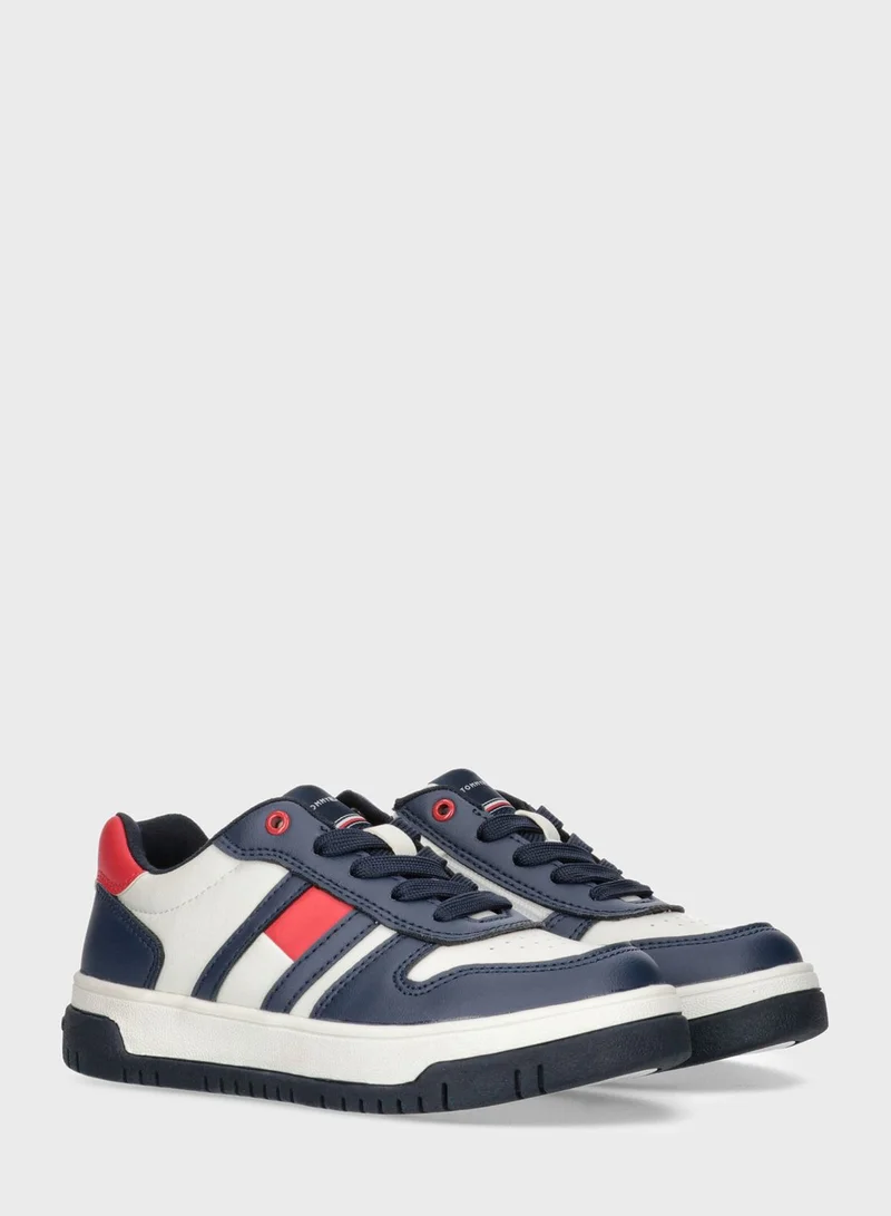 TOMMY HILFIGER Kids Low Top Lace Up Sneakers