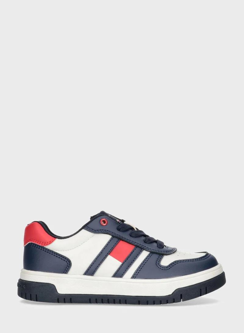 TOMMY HILFIGER Kids Low Top Lace Up Sneakers