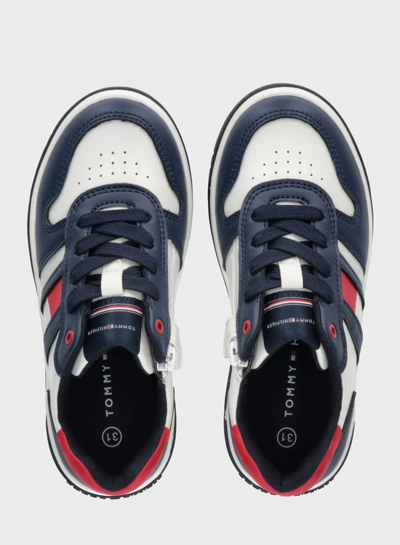 TOMMY HILFIGER Kids Low Top Lace Up Sneakers