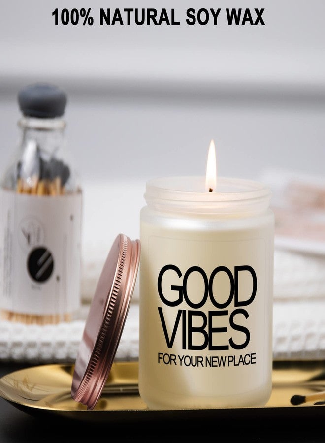 kedofa House Warming Gifts New Home, New Home Gifts, Good Vibes Candle, New House Essentials Best Presents for Women Couple Friends - Lavender Candles - Image 3