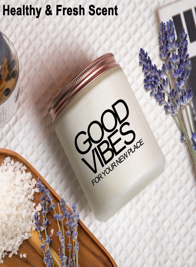 kedofa House Warming Gifts New Home, New Home Gifts, Good Vibes Candle, New House Essentials Best Presents for Women Couple Friends - Lavender Candles - Image 5