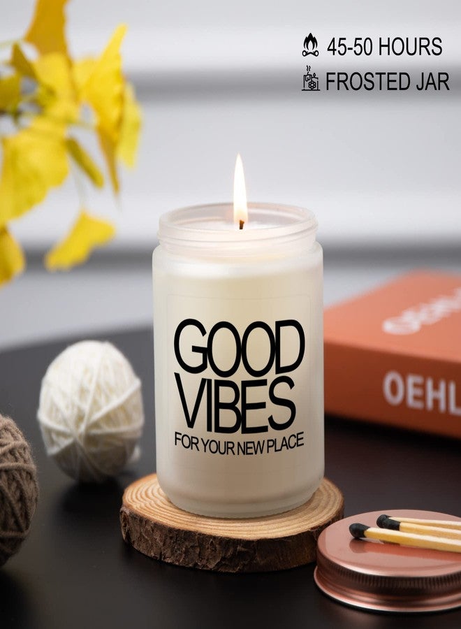 kedofa House Warming Gifts New Home, New Home Gifts, Good Vibes Candle, New House Essentials Best Presents for Women Couple Friends - Lavender Candles - Image 4