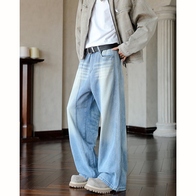 Unisex Casual Daily Denim Jeans - Image 4