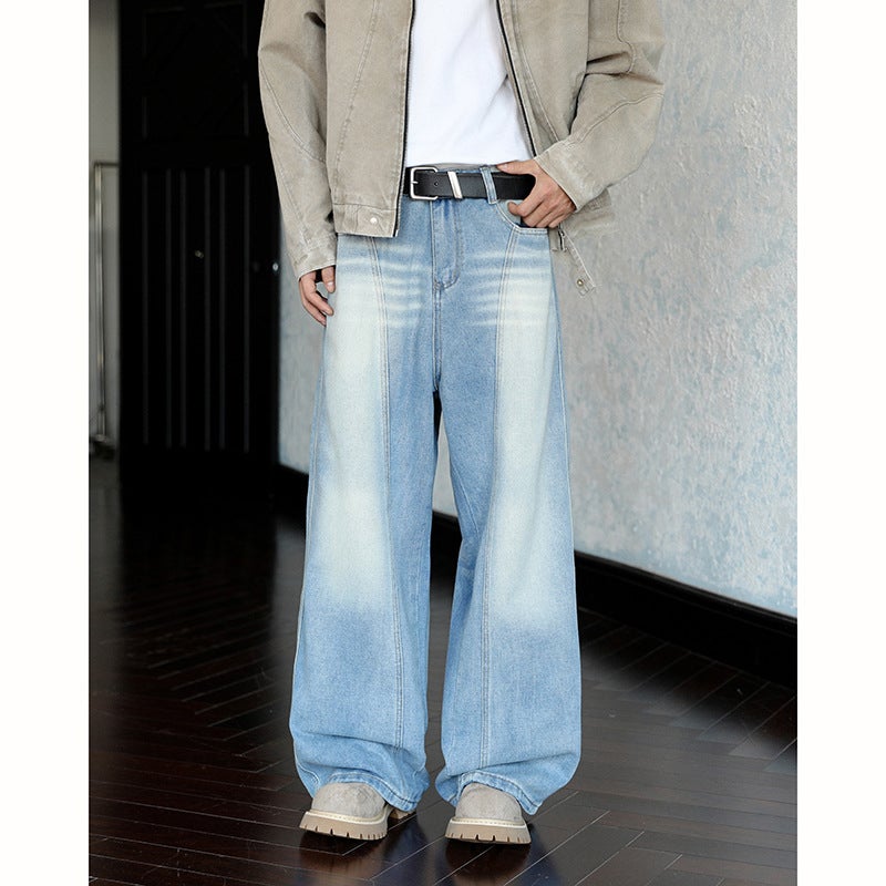 Unisex Casual Daily Denim Jeans - Image 2