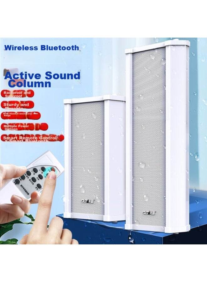 SAST Sast 40w Main Unit, Outdoor Bluetooth Waterproof Speaker Column, Wall-mounted Outdoor Speaker Amplifier Set, Sound System For Schools, Stadiums, Conferences, Broadcasting, Shops, And Music - Image 3