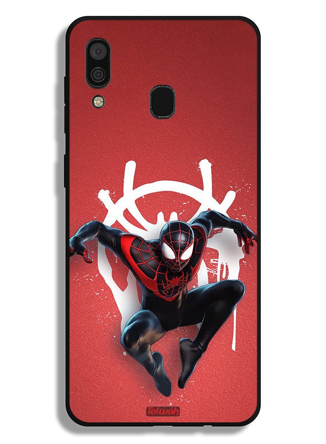 Tolwak Samsung Galaxy A30 Protective Case Cover Spiderman - Image 1