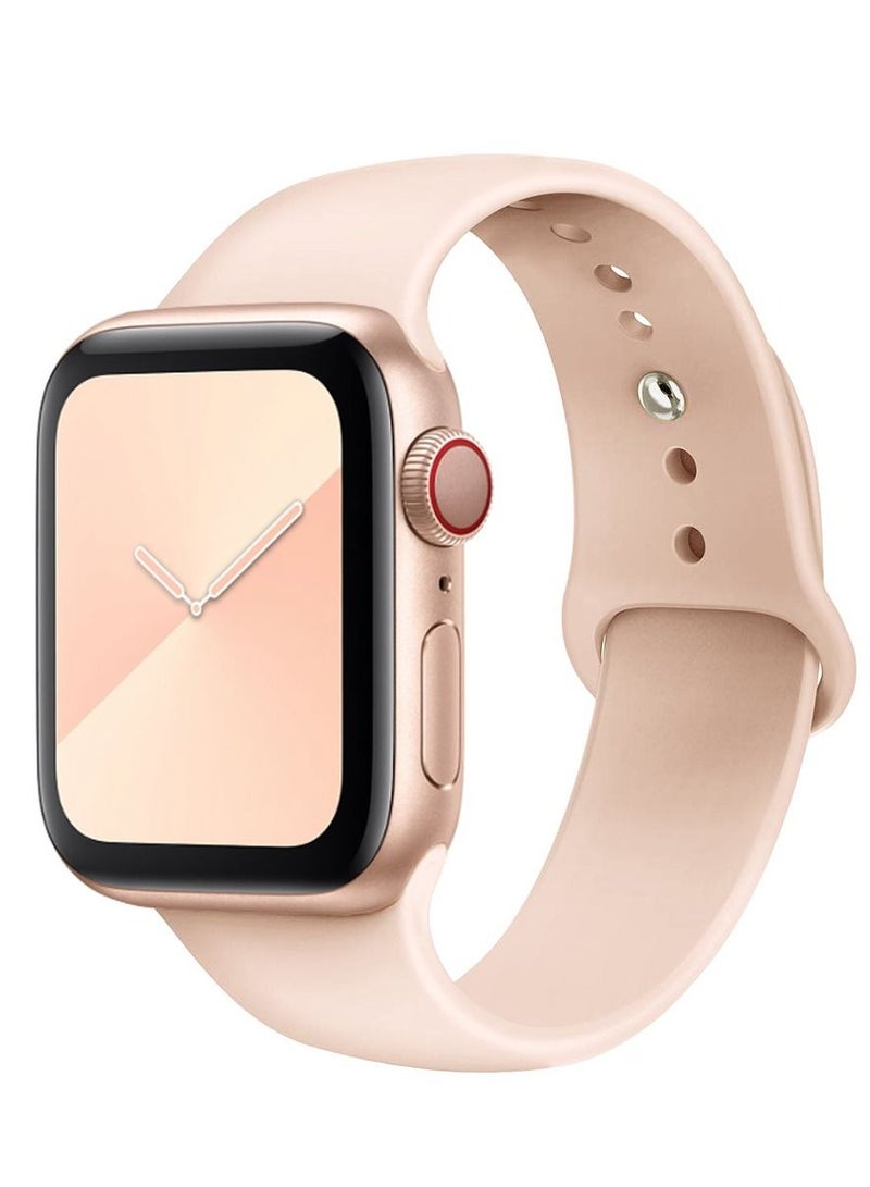 Soft Silicone Fitness Replacement Accessories Wristbands Straps for Apple iWatch Band Series 6/5/4/3/2/1/SE - 42/44mm - Image 1