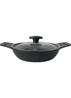 20 cm Fireproof Non-Stick Pot with Lid / Gray