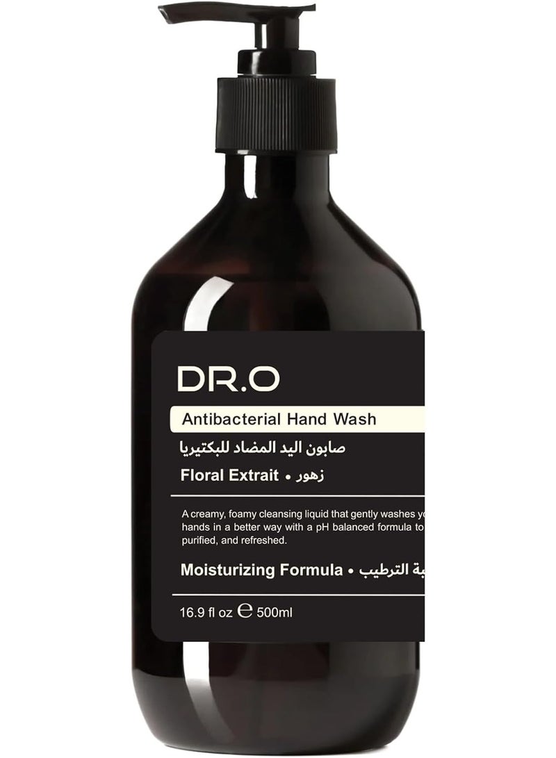 Dr.O Antibacterial Handwash Floral Extrait 500 ML - Image 1