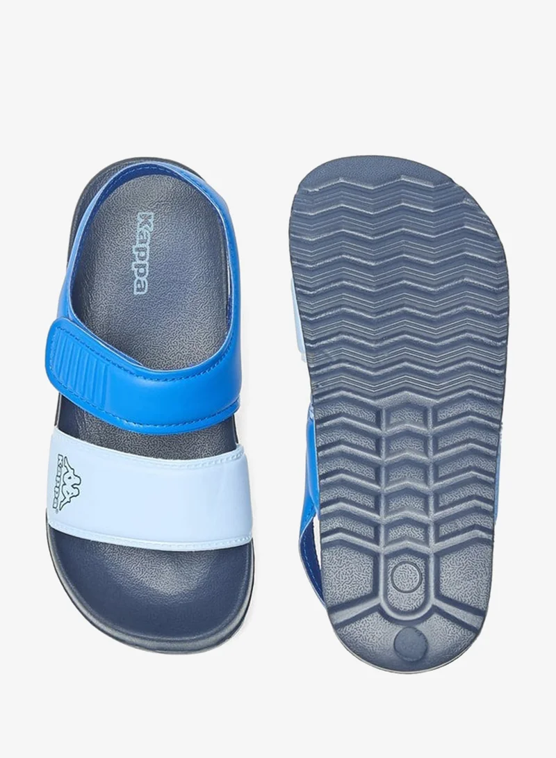 Kappa Boys' Colourblock Floaters with Hook and Loop Closure