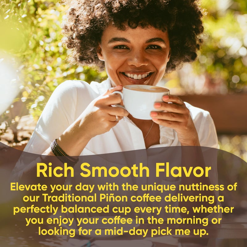 New Mexico Piñon Coffee Naturally Flavored Coffee (Traditional Piñon Whole Bean, 2 pound) - Image 2