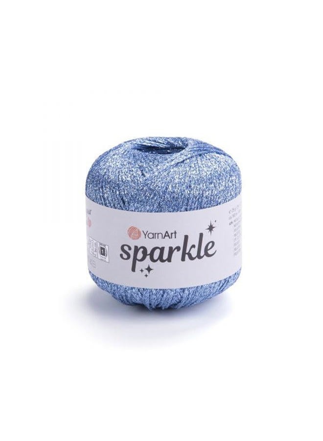 Yarn art بريق - جليتر معدني، خفيف الوزن للتريكو والكروشيه، أميغورومي، كارديجان، شالات، صناعة الحقائب، حرف ناعمة (1318) - Image 1