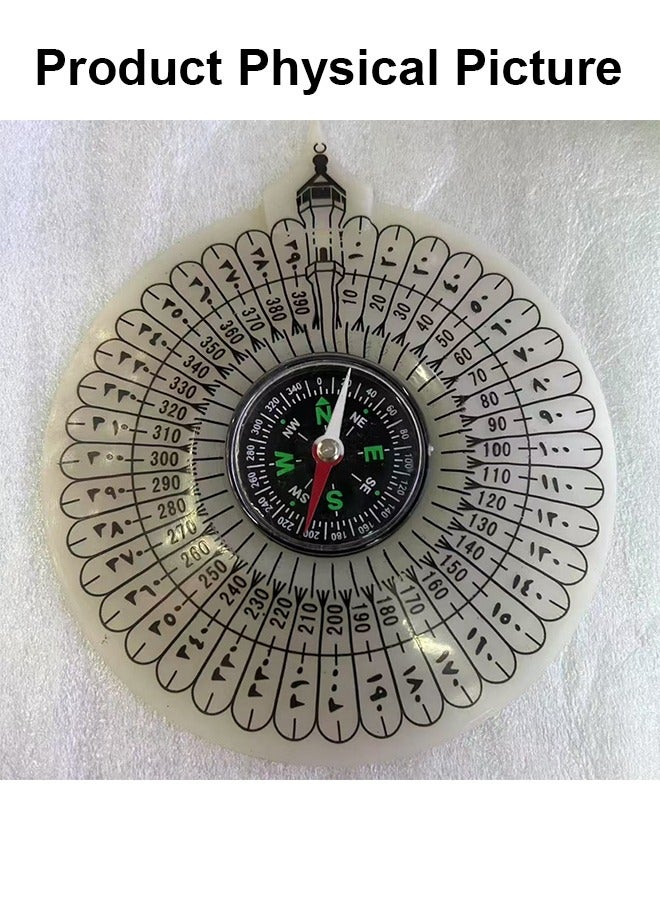 MVAQKLM  Traditional Qiblah Compass | Accurate Prayer Direction & Portable Design | Durable Magnetic Needle for Home & Travel - Image 5