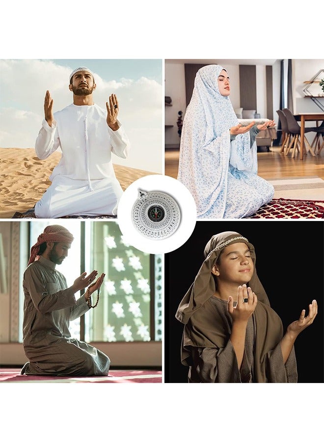 MVAQKLM  Traditional Qiblah Compass | Accurate Prayer Direction & Portable Design | Durable Magnetic Needle for Home & Travel - Image 3