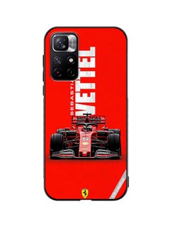 VR CREATIVE Protective Case Cover For Xiaomi Redmi Note 11T 5G F1 Racing Car Design Multicolour  - Image 1