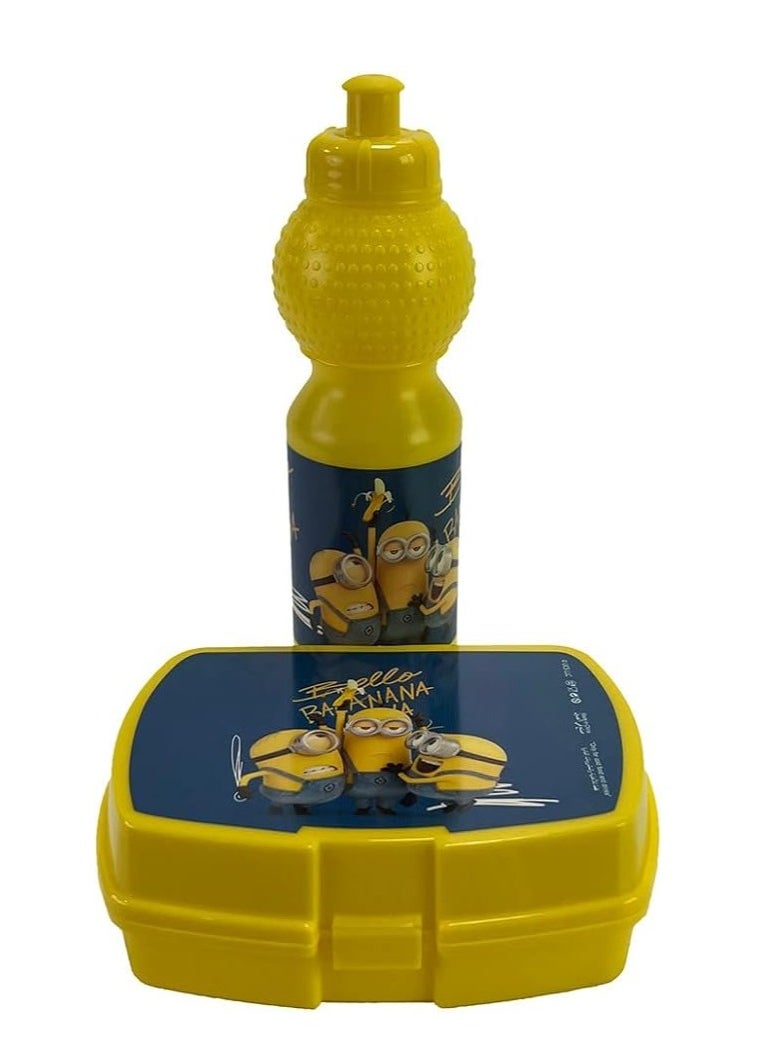 UNIVERSAL - Minions Banana Trolley Backpack Set - 6-in-1, Premium,Character, Back-to-School - Image 1