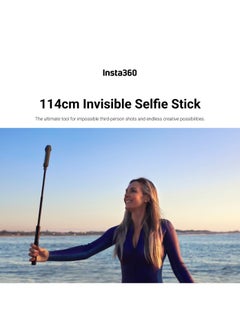 Insta360 Invisible Selfie Stick - 114cm - Black  - Image 3