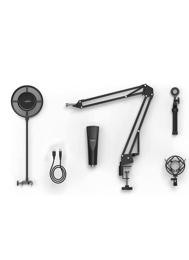 uRage - uRage Stream 800 HD Gaming and Streaming Microphone - USB Studio Microphone for PC and Gamng Mic - Image 1