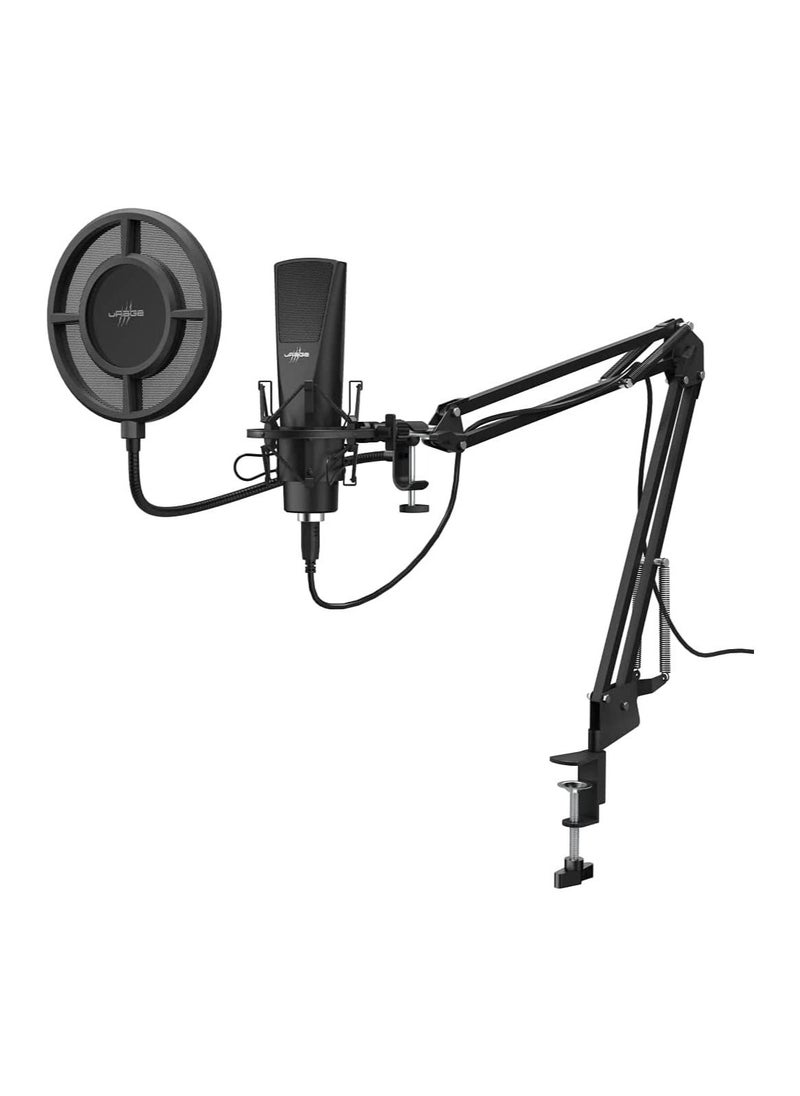 uRage - uRage Stream 800 HD Gaming and Streaming Microphone - USB Studio Microphone for PC and Gamng Mic - Image 1