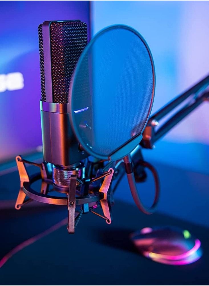 uRage - uRage Stream 800 HD Gaming and Streaming Microphone - USB Studio Microphone for PC and Gamng Mic - Image 1
