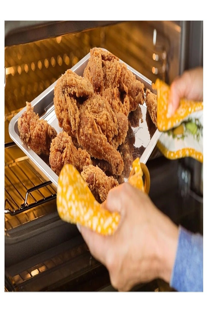 Stainless Steel Oven Fryer, Air Fryer Basket and Deep Fryer Tray in Silver - Image 3