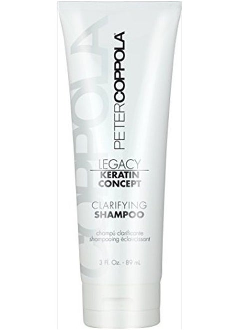 a-Keratin Clarifying Shampoo - Gentle and Deep Cleansing & Hydrating Shampoo - Removes Oil, Excess Product - Reduces Oily Hair (3 Fl Oz)