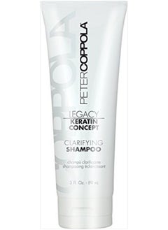 Peter Coppola a-Keratin Clarifying Shampoo - Gentle and Deep Cleansing & Hydrating Shampoo - Removes Oil, Excess Product - Reduces Oily Hair (3 Fl Oz)  - Image 2