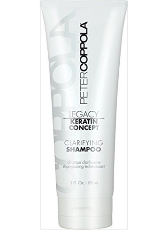 a-Keratin Clarifying Shampoo - Gentle and Deep Cleansing & Hydrating Shampoo - Removes Oil, Excess Product - Reduces Oily Hair (3 Fl Oz)
