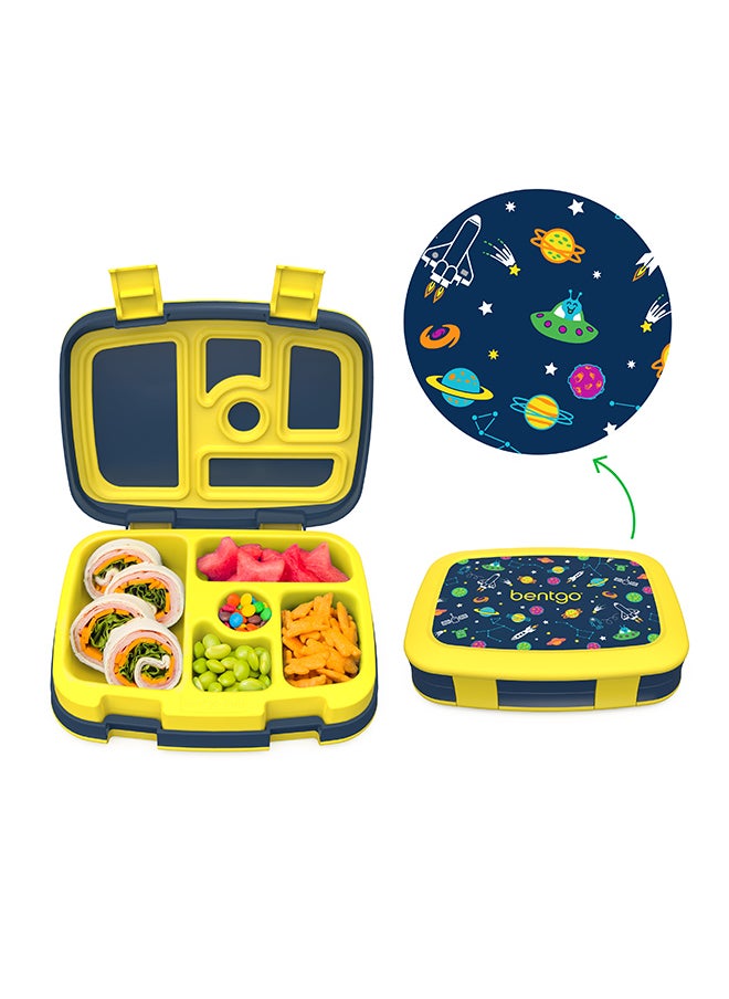 Bentgo Kids Prints Lunch Box - Space  - Image 4