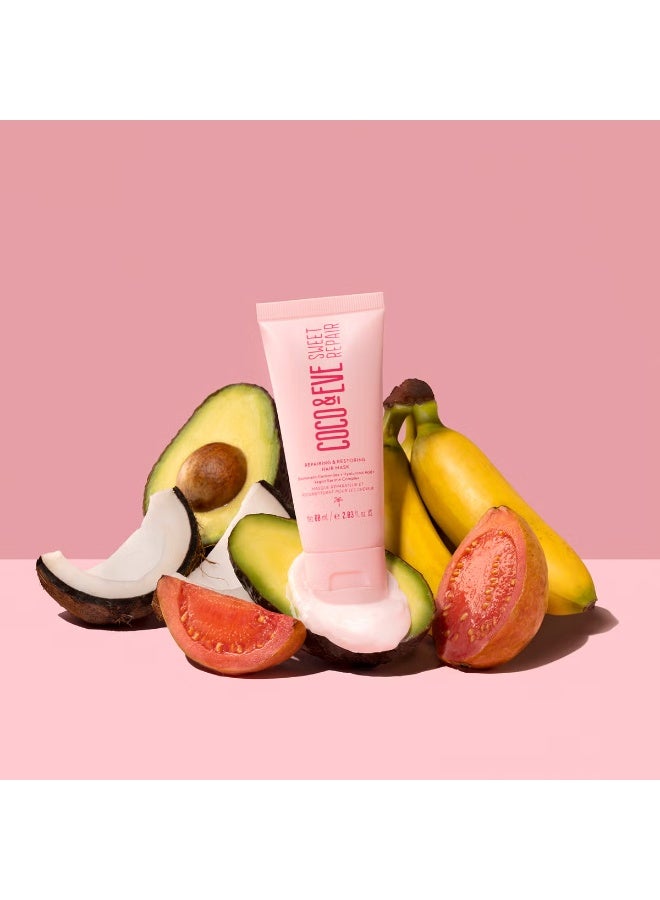 Coco & Eve Travel Sized Sweet Repair Hair Masque 60ml - Image 4