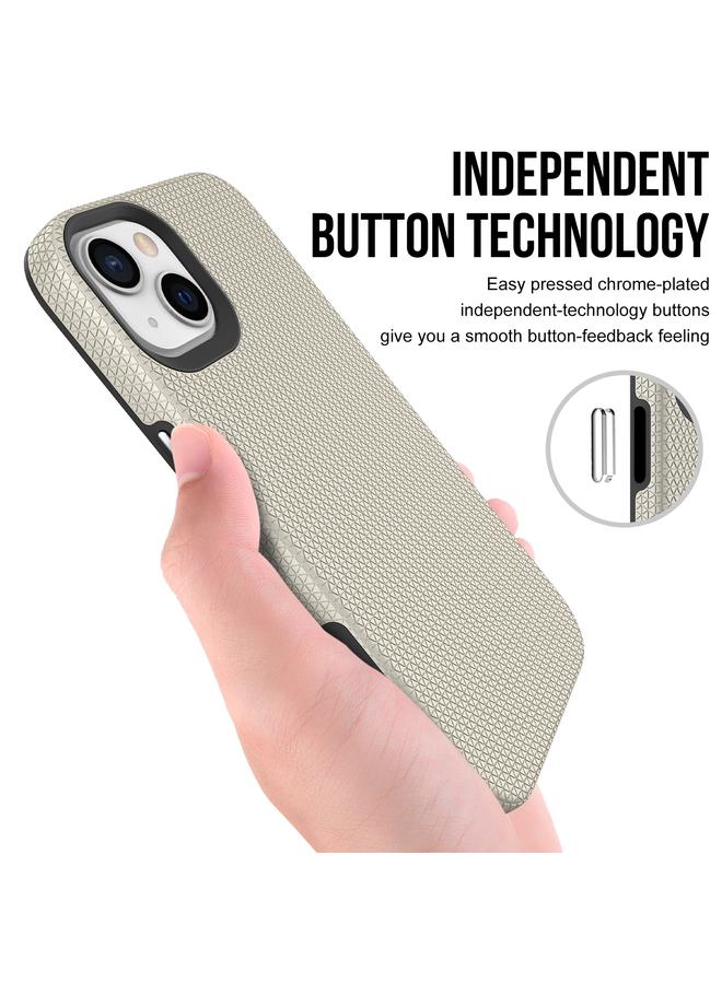 S-TOP Case For iPhone 14 Triangle Armor Texture Phone Case - Image 5