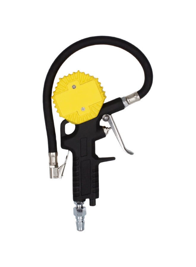 Coollap Digital Tire Pressure Gauge, Car Air Pressure Gauge, High-Precision Vehicle Inflation Meter Klp-86002, Yellow And Black - Image 1