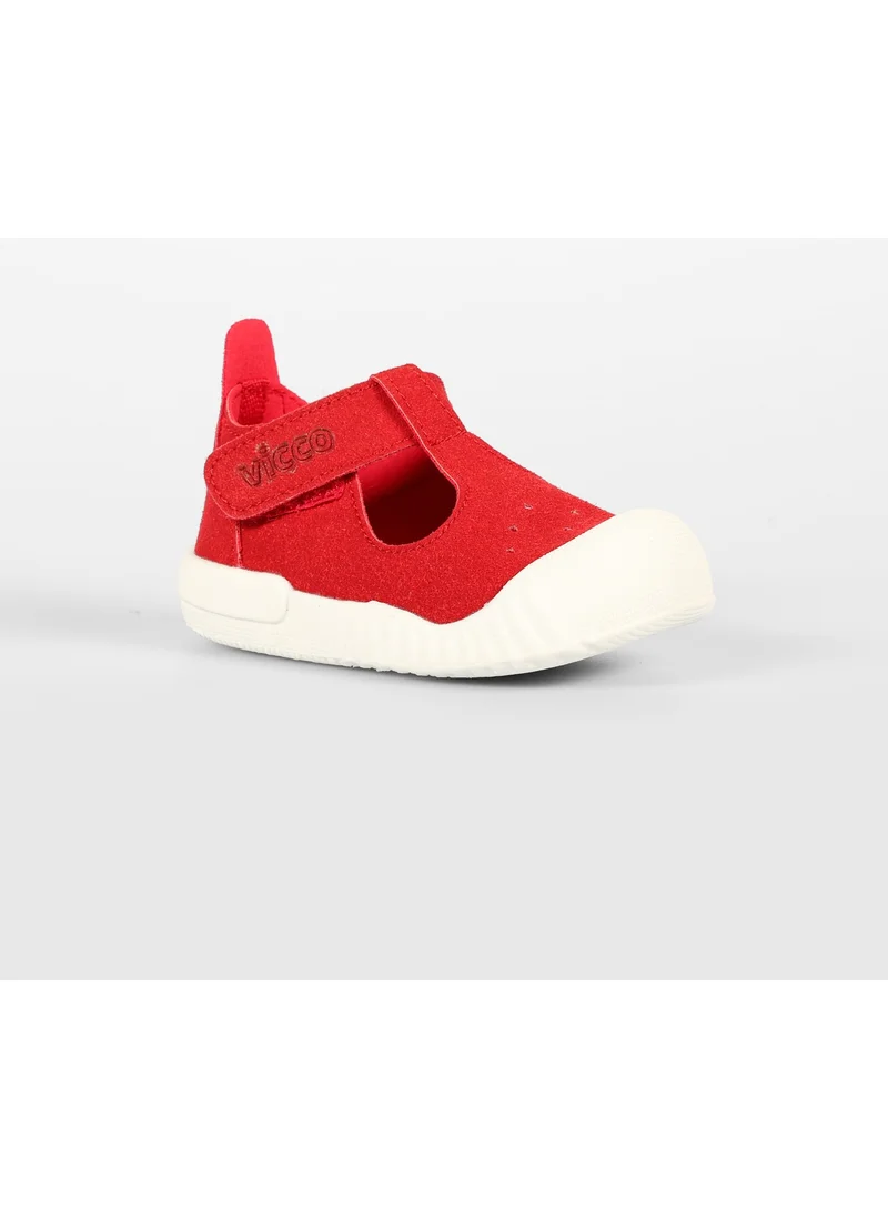 فيكو Loro Ii Basic Girl First Step Red Casual Shoes