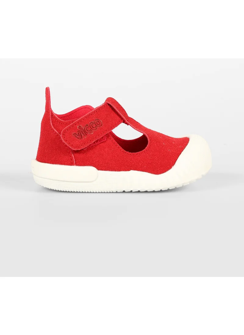 فيكو Loro Ii Basic Girl First Step Red Casual Shoes