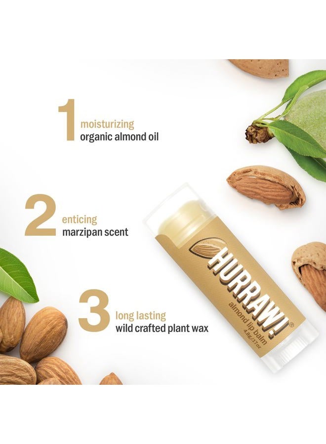 Hurraw! Root Beer Lip Balm: Organic, Certified Vegan, Cruelty and Gluten Free. Non-GMO, 100% Natural Ingredients. Bee, Shea, Soy and Palm Free. Made in USA - Image 3