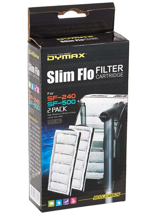 ديماكس خرطوشة فلتر لجهاز Slim FLO SF-240 SF-500 (عبوة من قطعتين) - Image 2