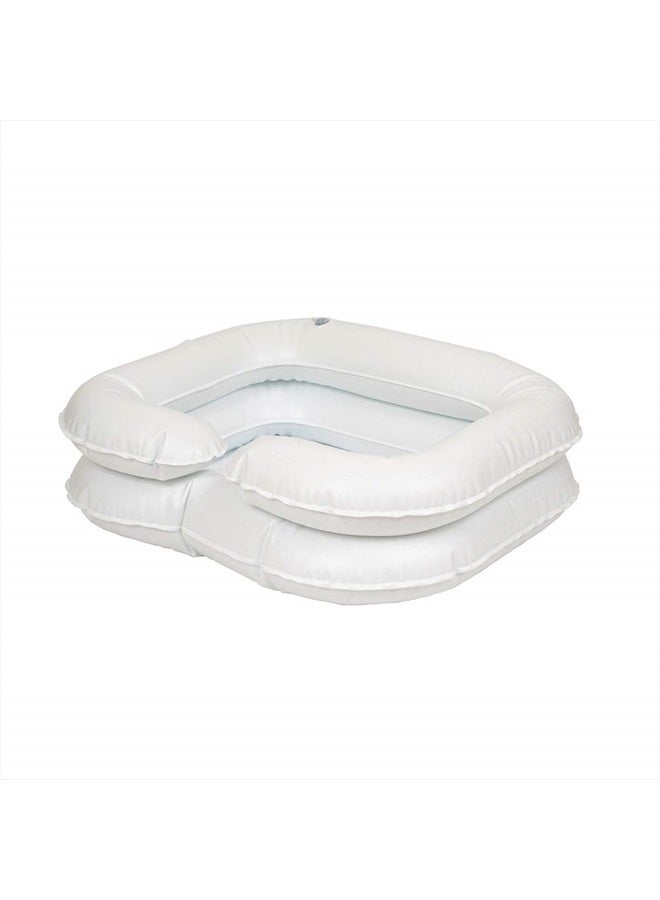 SP Ableware Maddak Easy Shampoo Basin, White (764302000) - Image 1