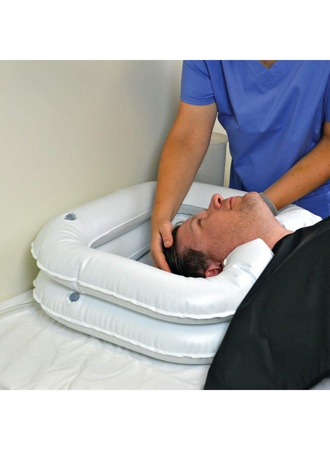 SP Ableware Maddak Easy Shampoo Basin, White (764302000) - Image 3