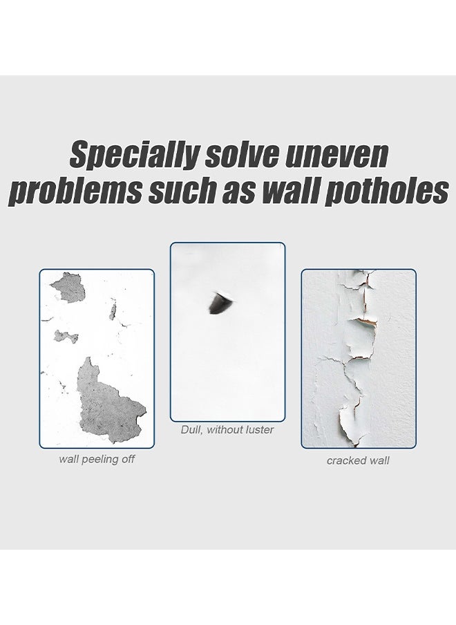 JUE-FISH Wall repair paste, drywall repair kit, wall patcher with scraper, wall hole filling wall repair subsidy kit, quick and easy wall hole filling solution  - Image 5